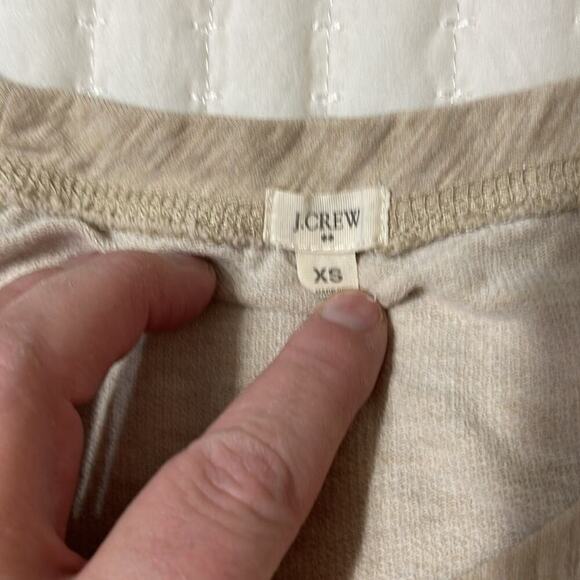 J. Crew Oatmeal Short Sleeve Crew Tee Size XS - Picture 3 of 3